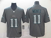 Nike Eagles 11 Carson Wentz Gray Camo Vapor Untouchable Limited Jersey,baseball caps,new era cap wholesale,wholesale hats